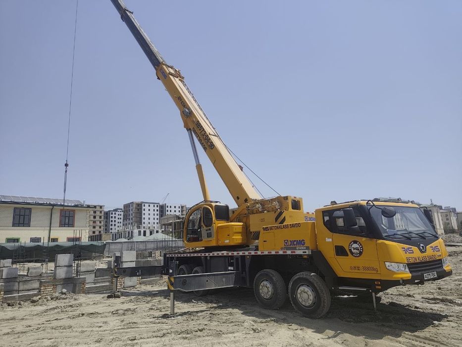 Кран хизмати Самарқанд шахрида