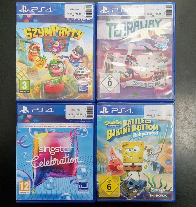Игри за Sony PlayStation 4 PS4