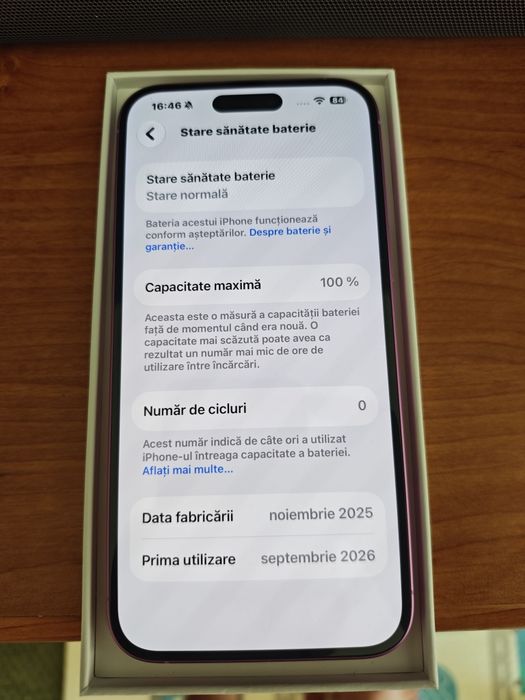 iPhone 16 Plus 128 GB Roz