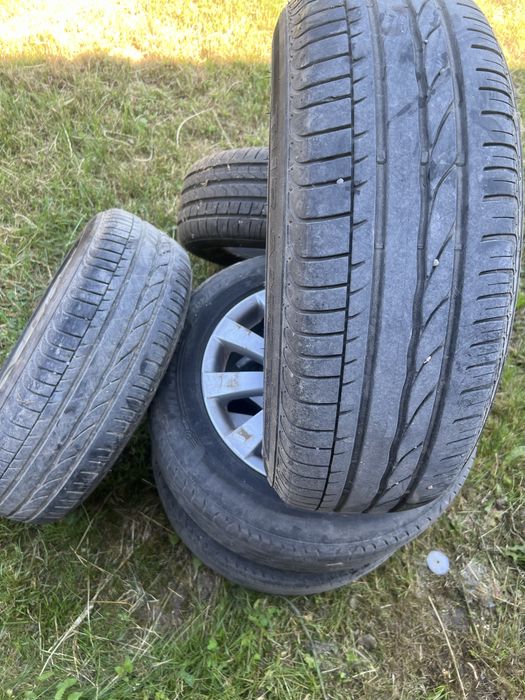 Jante cu cauciucuru de vara  5*112 R16