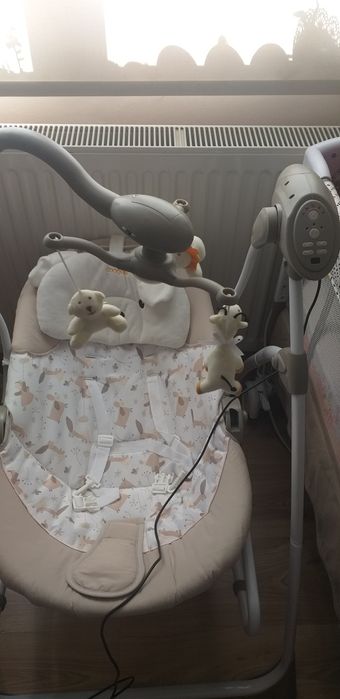 Бебешки шезлонг и люлка на cangaro