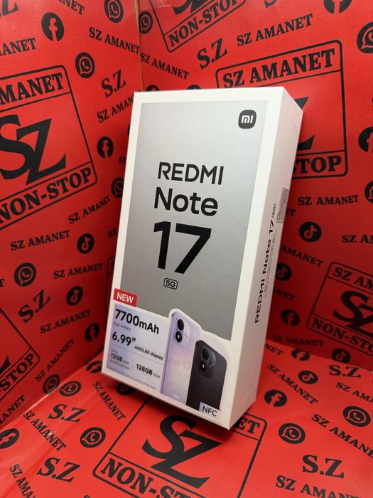 Redmi Note 17 5G Sigilat 128Gb/6Gb Amanet SZ 176