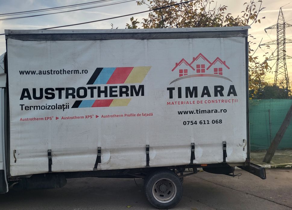 Bena caroserie prelata role // spatiu depozitare