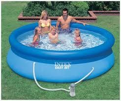 Intex yig'iluvchi basseyn 183x51 sm – Yozgi hordiq uchun ideal tanlov