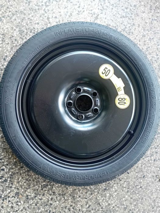 Резервни гуми (патерици) 16,17 ,18 и 19 цола 5х112