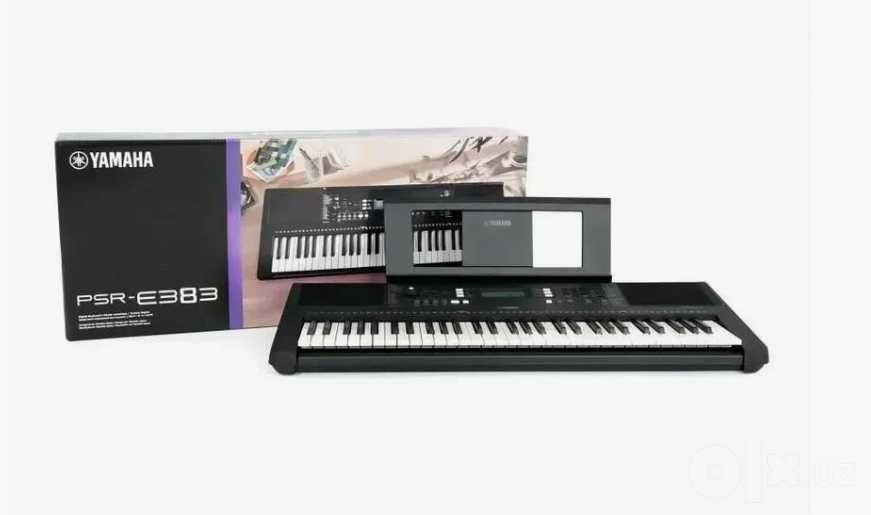 Синтезатор Yamaha PSR-E383 61кл проффесиональный 205 инструментов