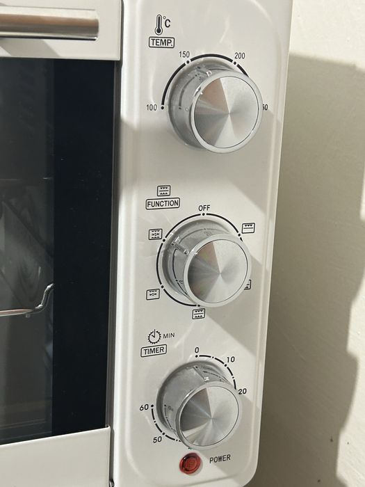 Настольная электропечь SHOPIKON KS36CL-2M белый