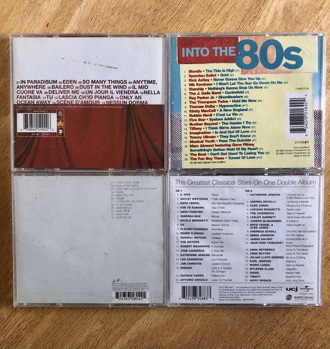 Музикални дискове оригинални на английски