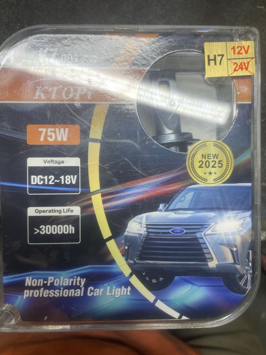 H7 LED лампочки с вентилятором
