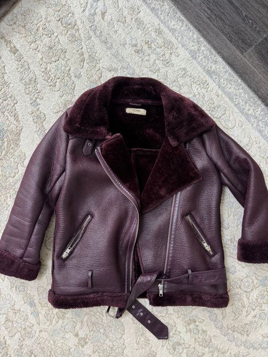 Шуба мутон натуральный