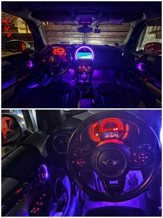 MINI Cooper D F55 - 5 usi FULL LED/senzori/camera/head-up