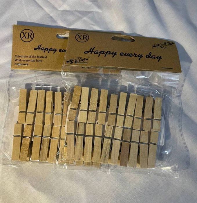 Мелкие прищепки для декора