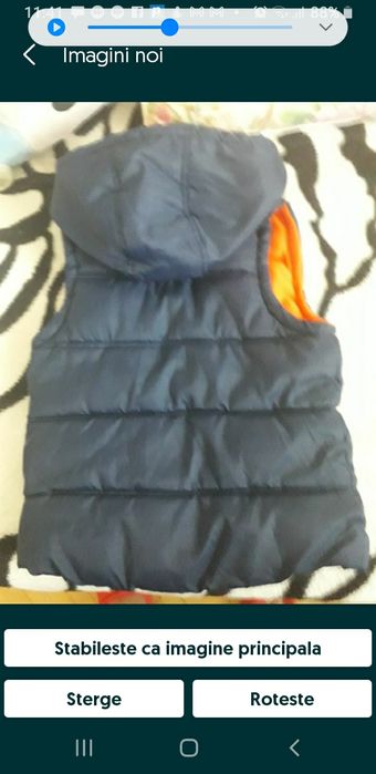 Geacă băieți de primăvara-toamna noua, si vesta