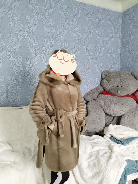 Шуба состояние идеальное размер 50