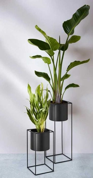 Цветарник Метална Саксия стойка за цветя Поставка 3 вида