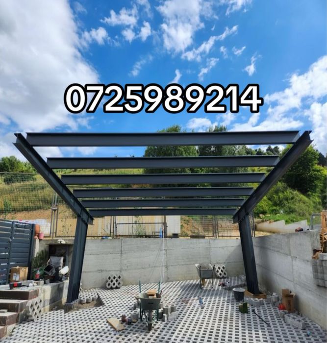 Carport auto pentru parcare auto