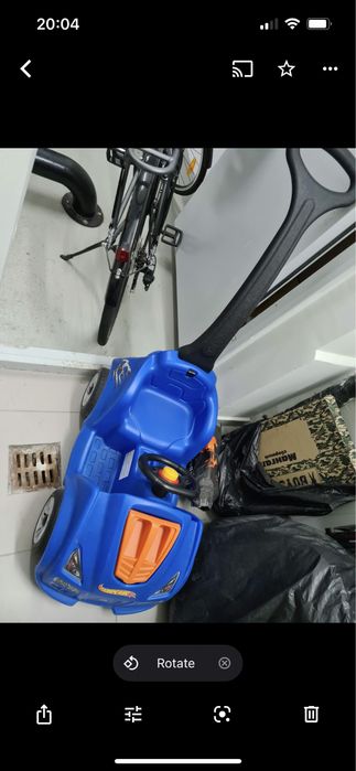 Толокар синий детский