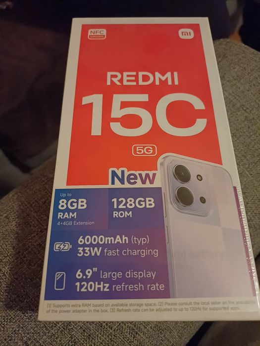 Телефон Redmi 15C 5G/Нов