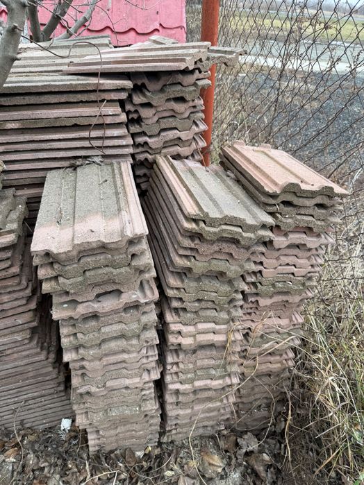 Vând țiglă de beton second