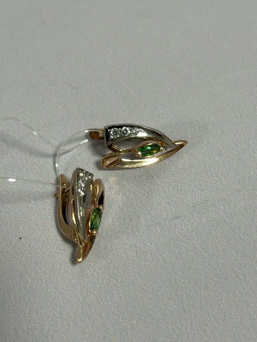 Золотые серьги, 585 / КА02524