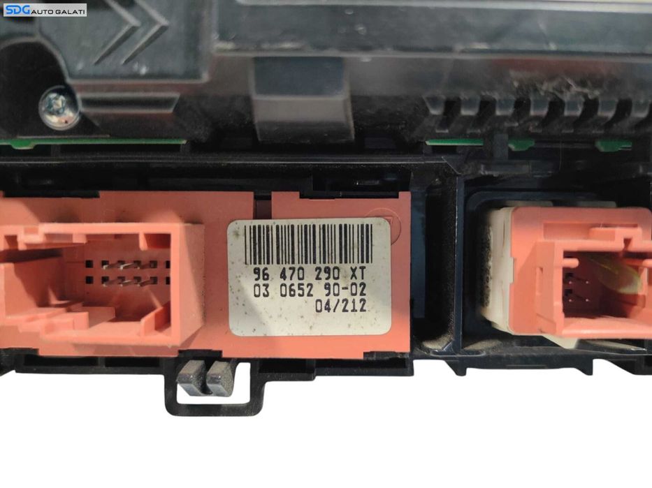 Panou Comanda AC Aer Conditionat Clima Climatronic Peugeot 407 2004 - 2010 Cod 96573322 [L5143]