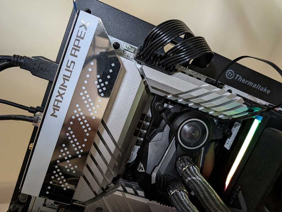 ASUS ROG MAXIMUS Z790 APEX + Thermalright contact frame + Delid tool гр ...