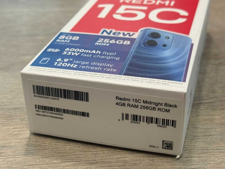 Xiaomi Redmi 15C 4GB RAM / 256GB