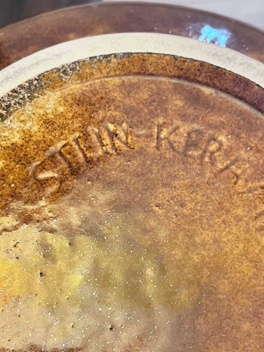 Piesa veche w germania STEIN anii 70 fat lava bibelou bibelouri MARE