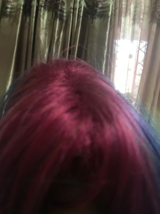 Парик радужный