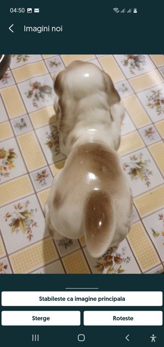 Statuetă din porțelan,  producție romaneasca