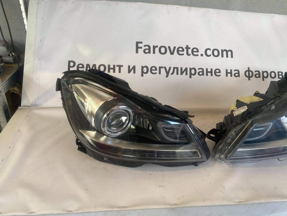 Фар фарове за Мерцедес C класа w204 Facelift 204 mercedes far farove