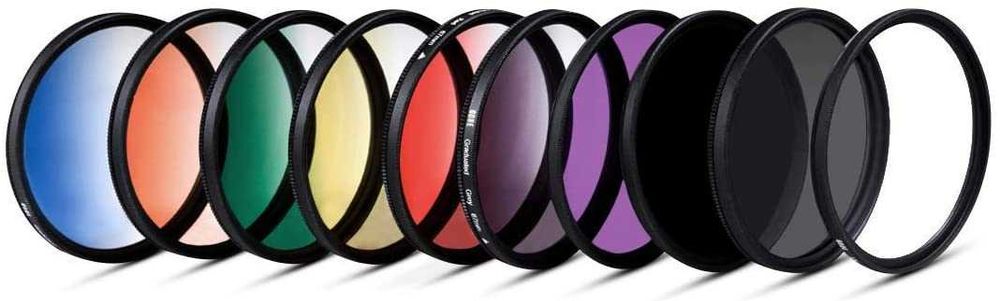Комплект 10 филтъра Gobe 40.5mm UV CPL FLD ND1000 Градиентни