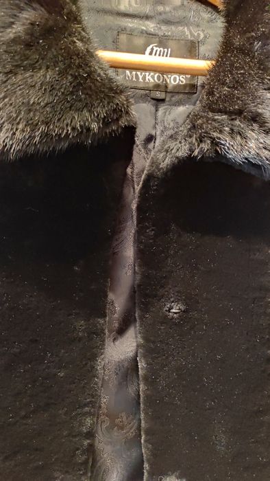 Шуба мутоновая теплая