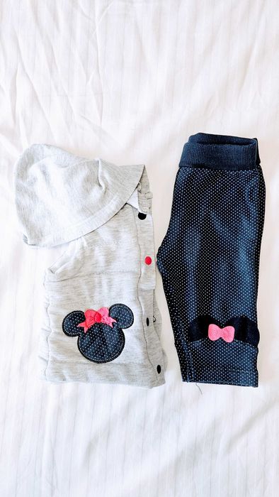 Лот зимни бебешки дрешки HM, Zara, Mark&Spencer, 2-6 месеца