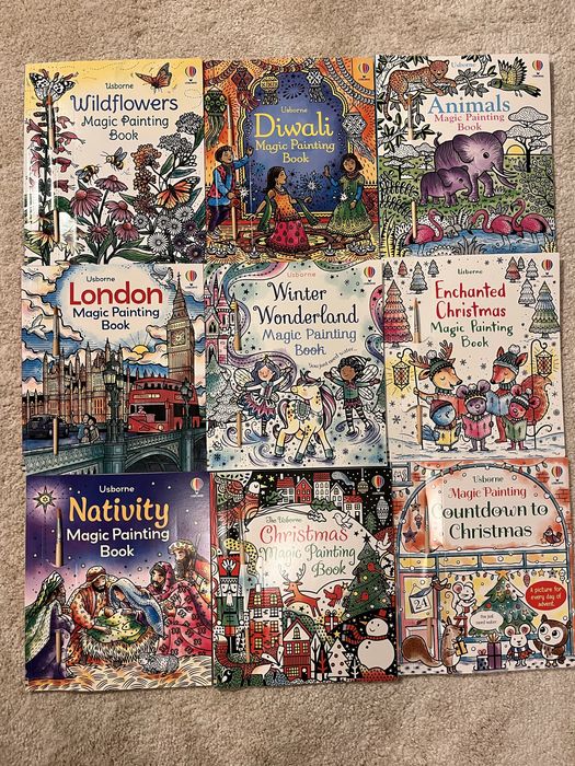 Cărți Usborne de activități de la 30 ron