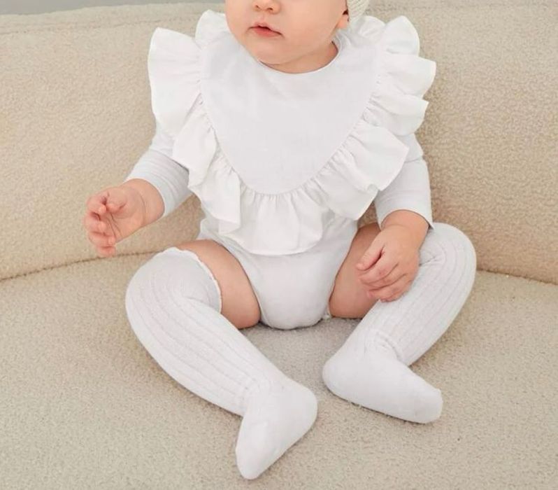 Gulerase bebe, copil, detașabile, noi, albe, mărime universala