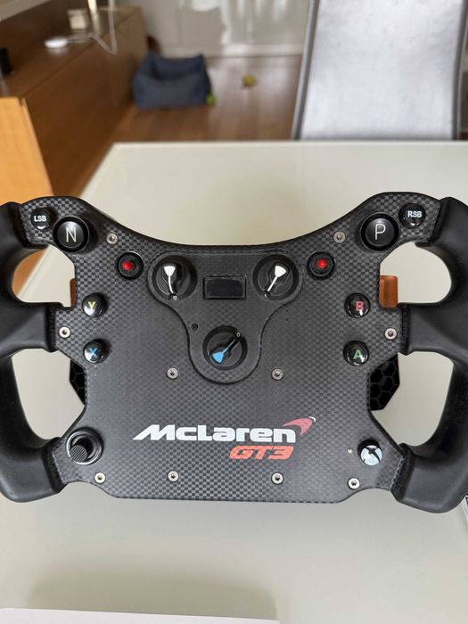 Fanatec CSL DD + McLaren GT3 V2 + CSL ELITE Pedals (КАТО НОВ)