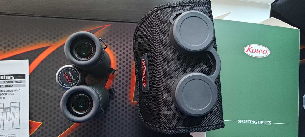 Binoclu Kowa BD II 8x42 XD, putin folosit, in garantie