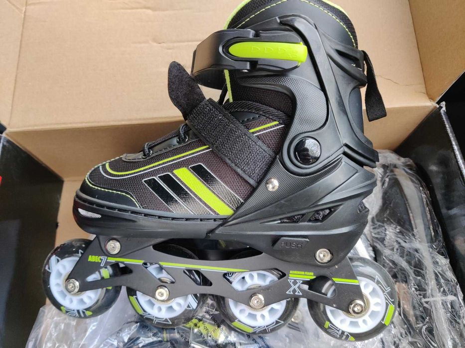 Patine / Role reglabile Nils Extreme NH18191, 2 in 1,Mar 34-38