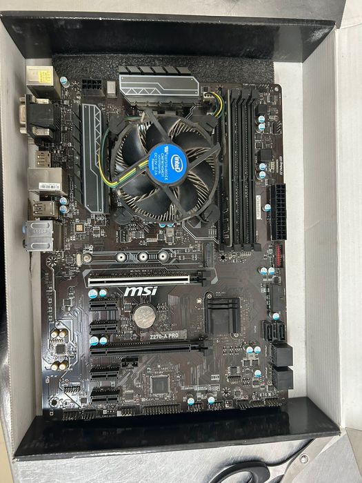 Материнская плата msi Z270-A Pro