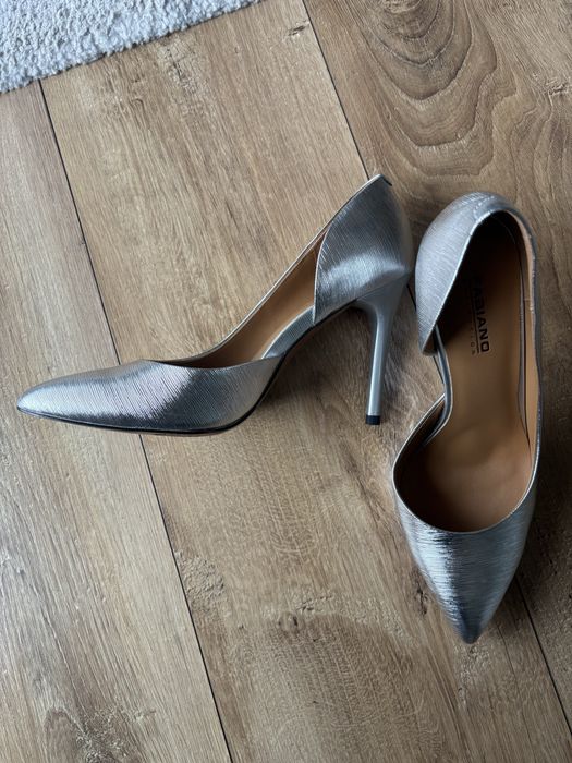 Сребърни елегантни токчета