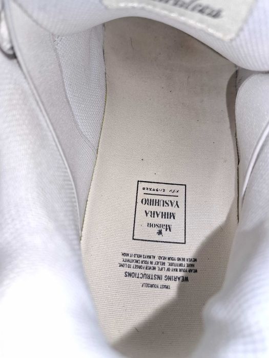 Maison Mihara Yasuhiro Wayne Leather White