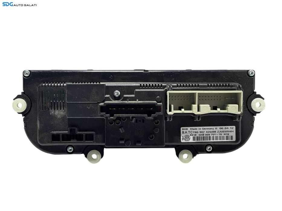 Panou Modul Unitate Comanda AC Aer Conditionat Clima Climatic Volkswagen Passat CC 2008 - 2012 Cod 7N0907426AM 5HB009751 [L2880]