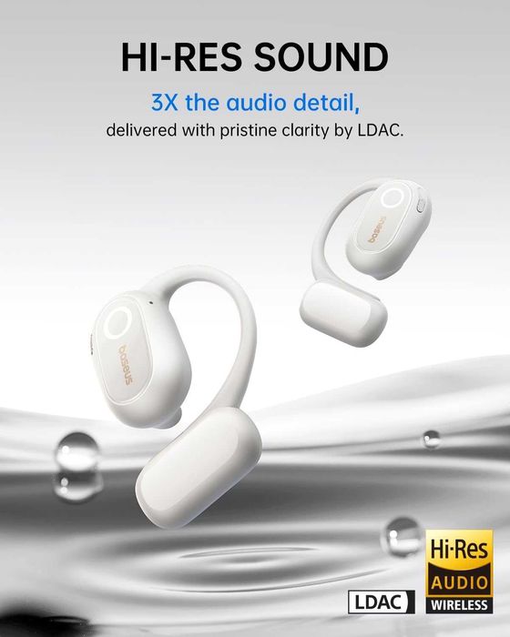 Слушалки с отворено ухо Baseus Bowie MF1 Bluetooth 5.4, ENC, IPX4