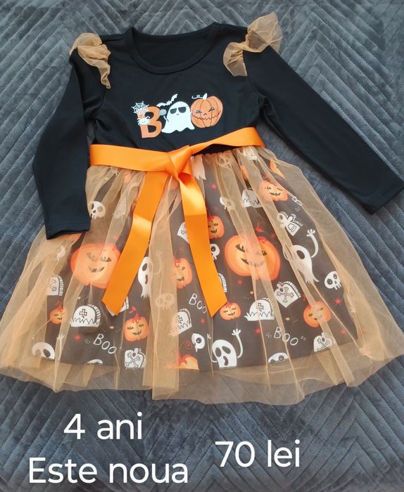 Rochie Halloween fetița 4 ani