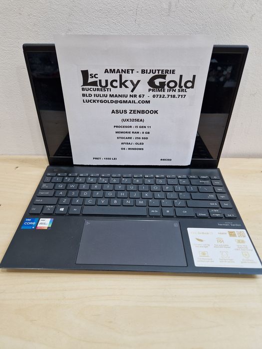 Laptop Asus Zenbook i5 Gen 11 8GB 256SSD #49350