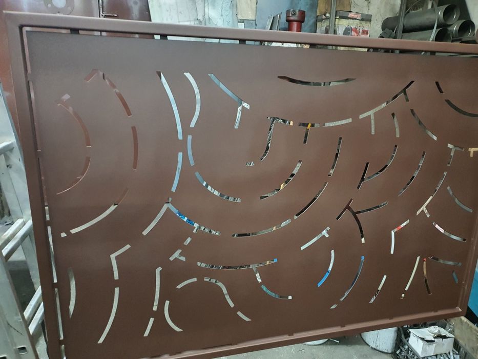 Gard tablă decupată-Garduri tablă traforată CNC