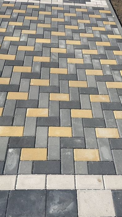 Укладка брусчатки и тротуарная плитки