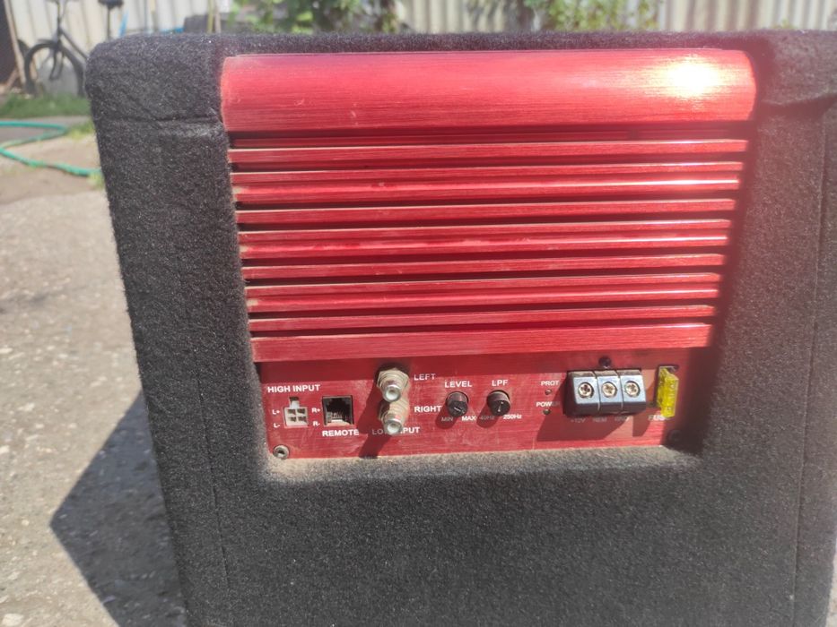 Сабвуфер УРАЛ AS-D12A Black Hurricane