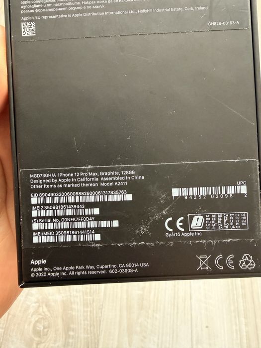 Iphone 12 pro max 128 gb